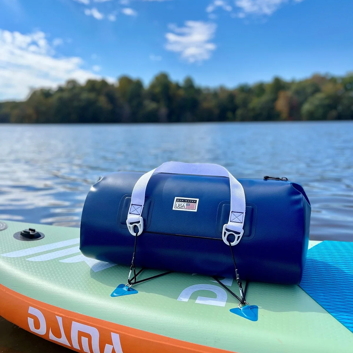 40L Allatoona Waterproof Duffel - Navy - Image 3