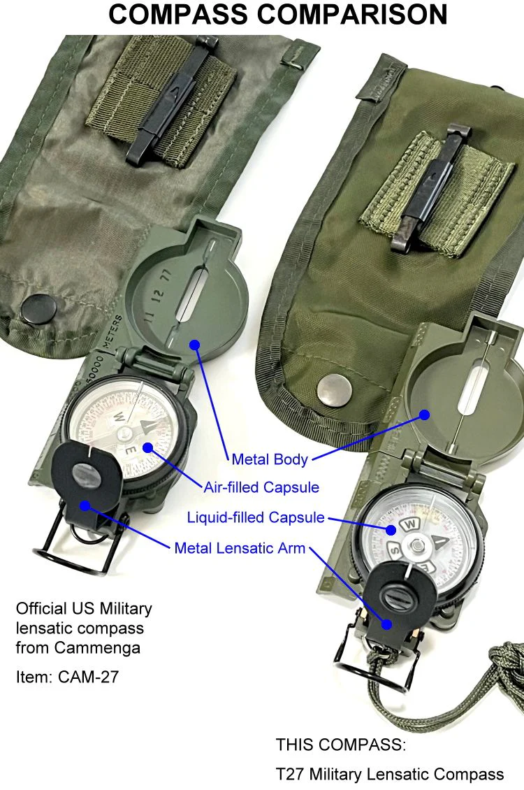 T27 Military Lensatic Compass - Image 3